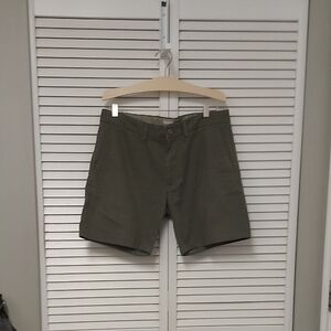 Carhartt WIP Green Flat Front Shorts